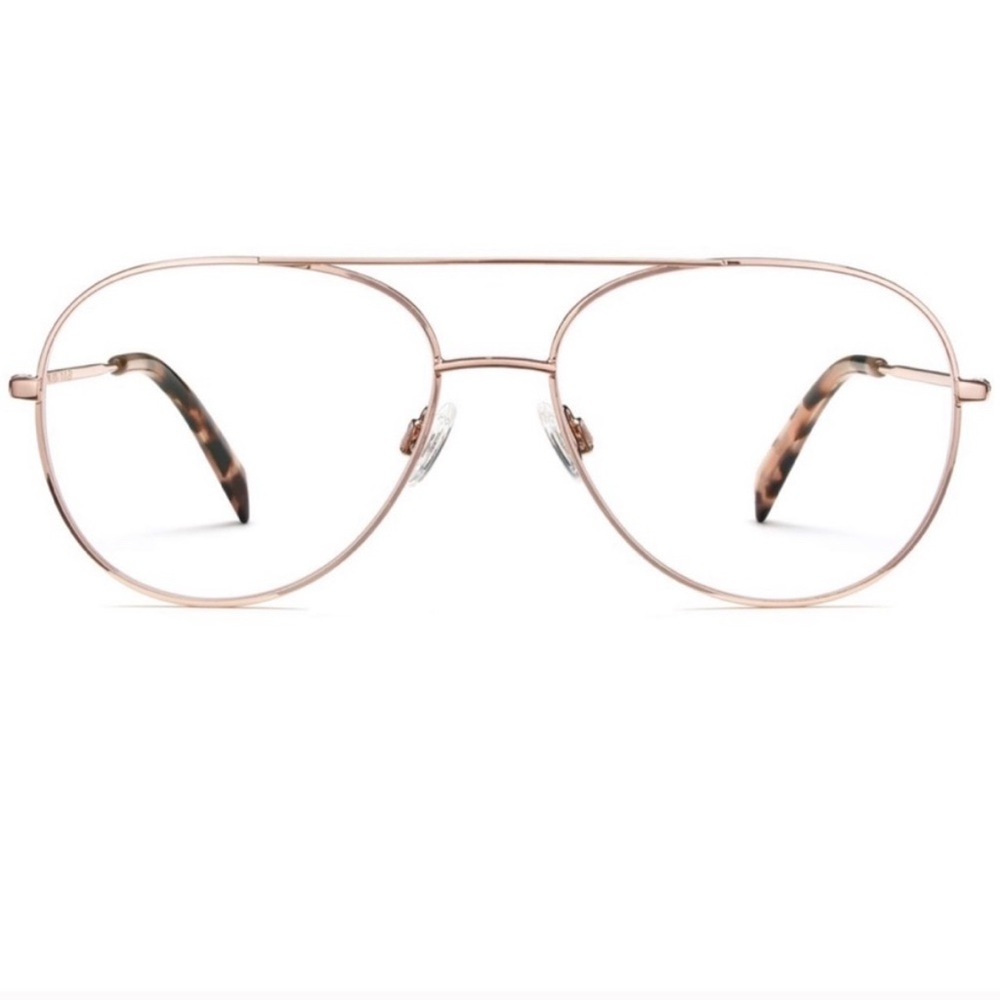 Warby Parker Rose Gold York Frames